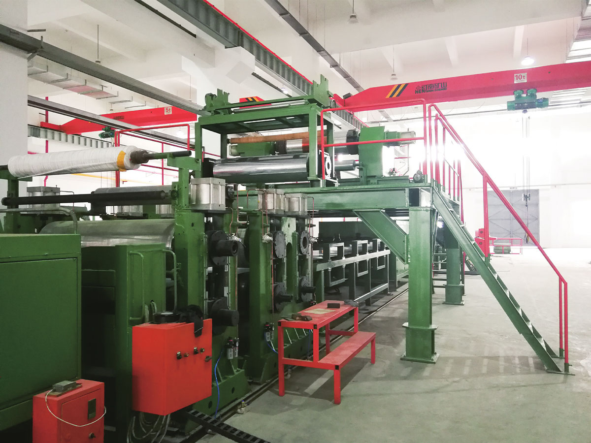 Dây chuyền sản xuất tấm composite kim loại đôi